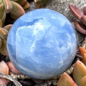 Lovely Blue Calcite Sphere Lovely Blue Calcite Sphere