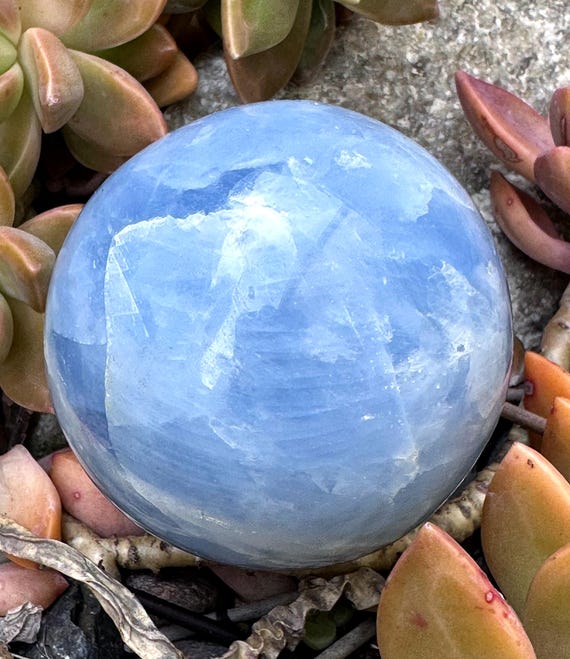 Lovely Blue Calcite Sphere