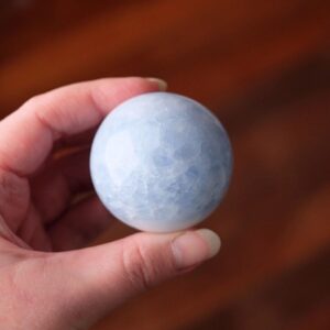 Blue Calcite Sphere | Blue Calcite Crystal Sphere Blue Calcite Sphere | Blue Calcite Crystal Sphere