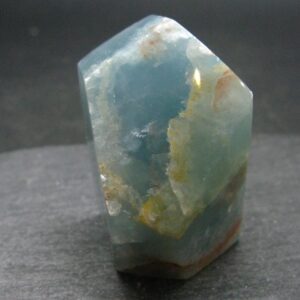 Aquatine Blue Calcite Tumbled Stone From Argentina - 1.7"- 67.40 Grams
