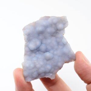 Blue Chalcedony After Anhydrite Crystal Peru Mineral Specimen Natural Stone Blue Chalcedony After Anhydrite Crystal Peru Mineral Specimen Natural Stone
