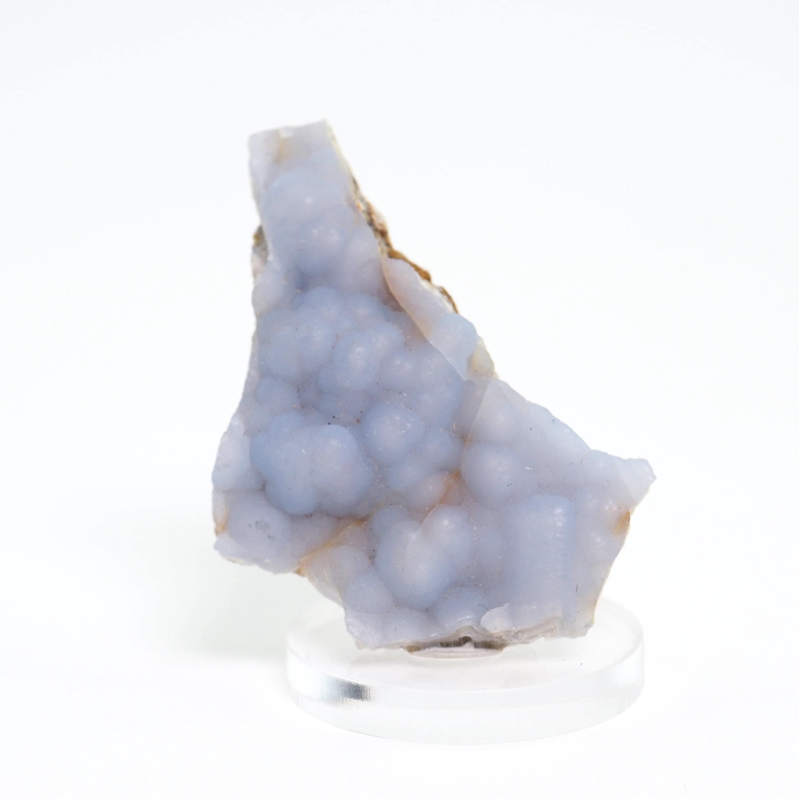 Blue Chalcedony Crystal Mineral Specimen Blue Chalcedony Crystal Mineral Specimen