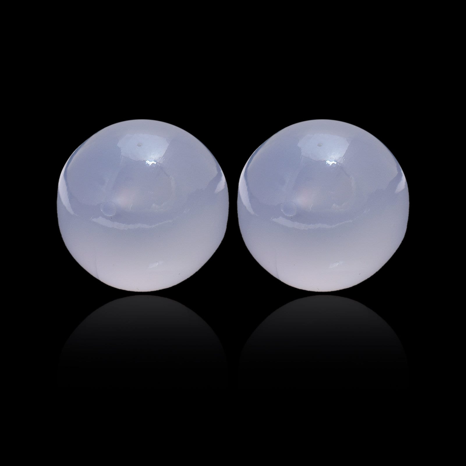 Natural Blue Chalcedony Gemstone 14mm Smooth Round Beads | Aaa Blue Chalcedony Semi Precious Gemstone Loose Plain Balls For Jewelry Natural Blue Chalcedony Gemstone 14mm Smooth Round Beads | Aaa Blue Chalcedony Semi Precious Gemstone Loose Plain Balls For Jewelry