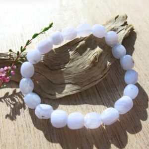 Blue Lace Agate Bracelet Blue Lace Agate Bracelet