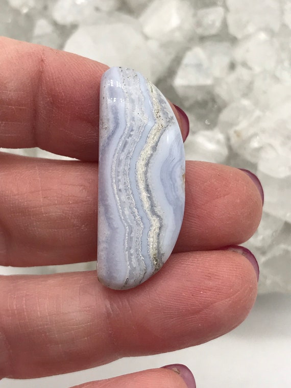 Blue Lace Agate Cabochon 25.70ct