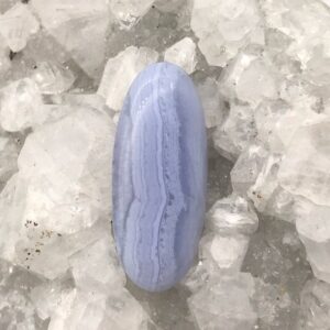 Blue Lace Agate Cabochon 41.38CT Blue Lace Agate Cabochon 41.38CT