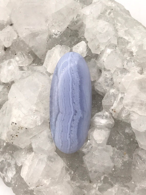 Blue Lace Agate Cabochon 41.38ct