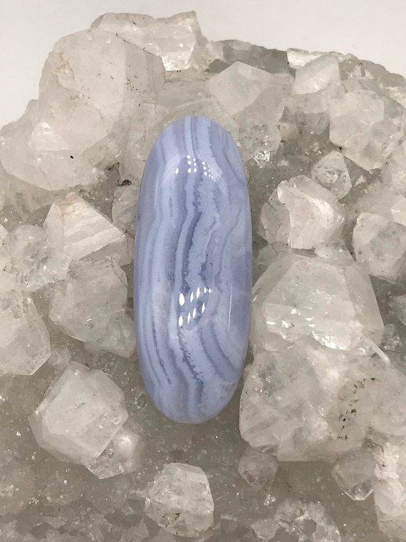 Blue Lace Agate Cabochon 53.55ct