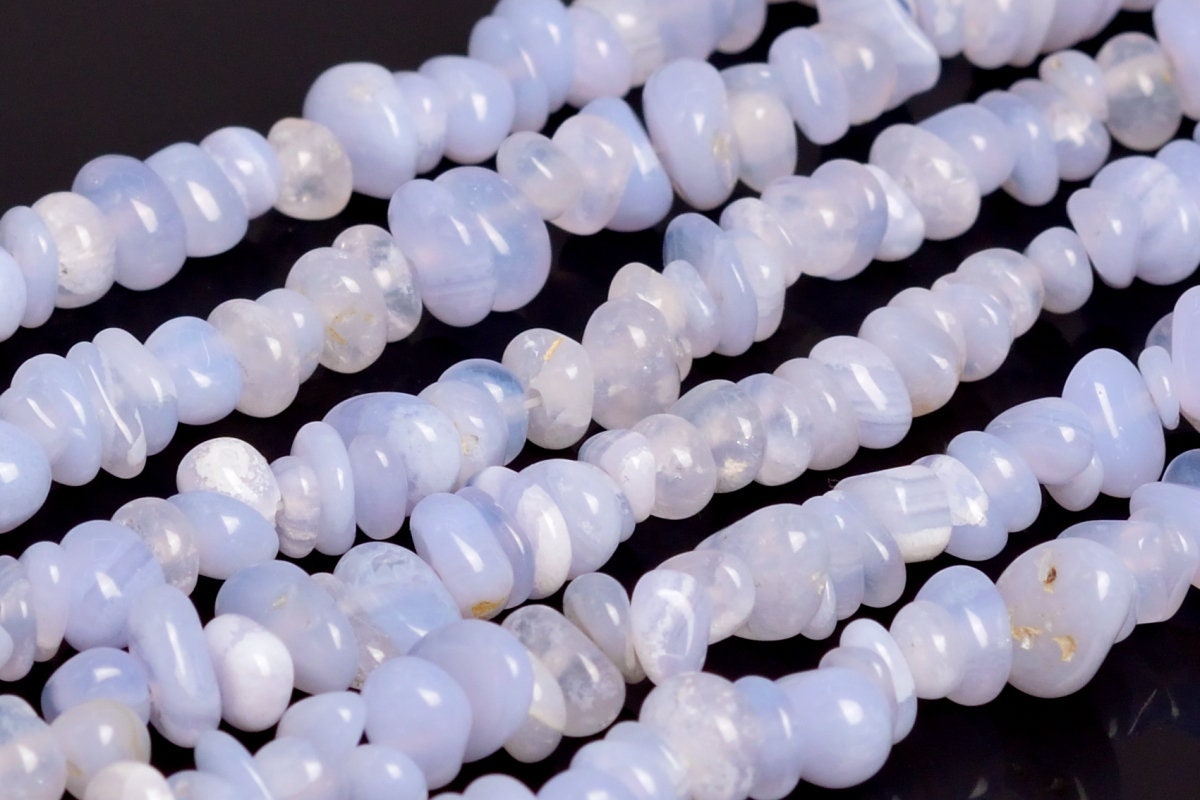 Genuine Natural Blue Lace Agate Loose Beads Grade Aa Pebble Chips Shape 4-10mm Genuine Natural Blue Lace Agate Loose Beads Grade Aa Pebble Chips Shape 4-10mm