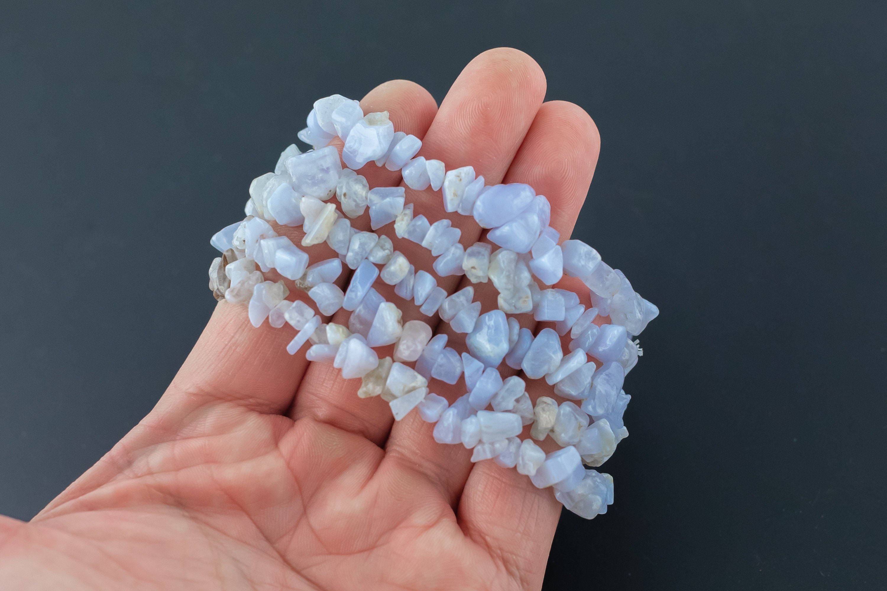 Blue Lace Agate Stretchy String Bracelet Natural Gemstone Chips Bracelets Bracelet Crystal Bracelet Blue Lace Agate Stretchy String Bracelet Natural Gemstone Chips Bracelets Bracelet Crystal Bracelet