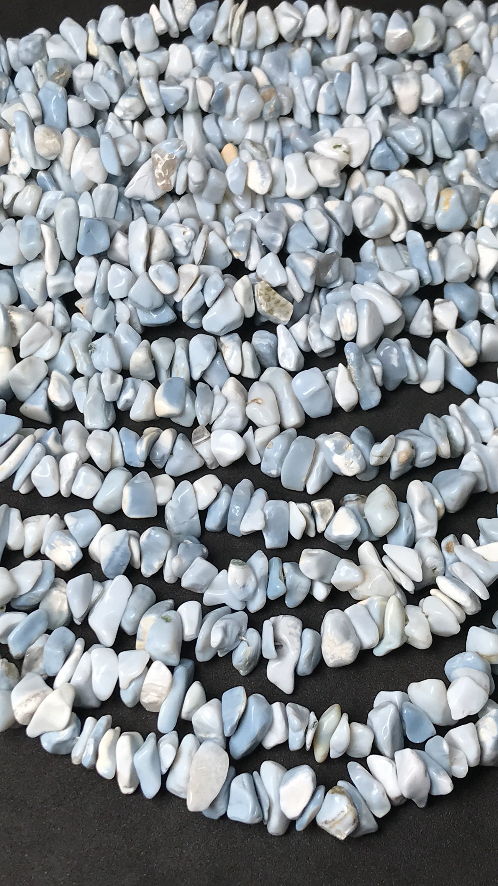Top Quality Blue Lace Agate Chips, Gemstone Chip Beads, Agate Nugget Beads, Wedding Bracelets Making, Wedding Gift, 34 Inches