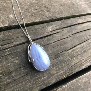 Stunning Blue Lace Agate Silver Necklace, Chalcedony Agate Necklace, Special Piece, Chalcedony Men Necklace, Blue Lace Agate Men Pendant Stunning Blue Lace Agate Silver Necklace, Chalcedony Agate Necklace, Special Piece, Chalcedony Men Necklace, Blue Lace Agate Men Pendant