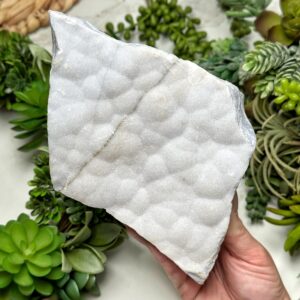 Blue Lace Agate | 1133g | - #1 (raw Crystal Specimen, Throat Chakra, Healing Stone, Peace)