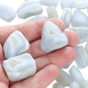 Raw Blue Lace Agate Pieces, Rough Natural Lace Agate, Bulk Lace Agate Crystal, Raw Gemstones, Laceagate001