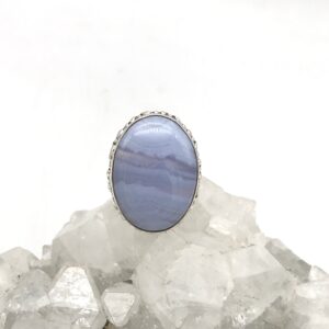 Blue Lace Agate Ring Size 6 Blue Lace Agate Ring Size 6