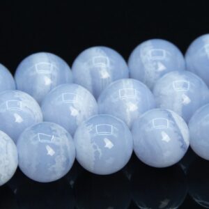 5mm Blue Lace Agate Beads Brazil Grade Aa Genuine Natural Gemstone Round Loose Beads 16" Bulk Lot Options (109193)