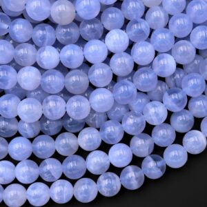Aaa Natural Blue Lace Agate Beads 4mm 6mm 8mm 10mm Round Beads 15.5" Strand Aaa Natural Blue Lace Agate Beads 4mm 6mm 8mm 10mm Round Beads 15.5" Strand