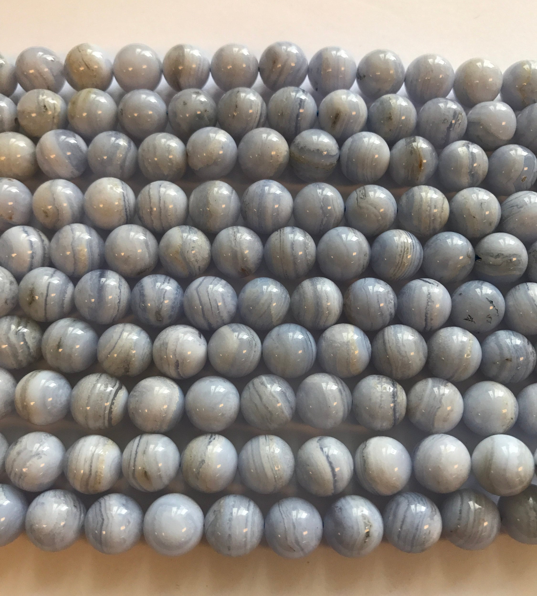 Natural Blue Lace Agate 3mm 4mm 6mm 8mm 10mm 12mm 14mm 16mm 18mm Round Gemstone Beads---15.5 Inch Strand Natural Blue Lace Agate 3mm 4mm 6mm 8mm 10mm 12mm 14mm 16mm 18mm Round Gemstone Beads---15.5 Inch Strand