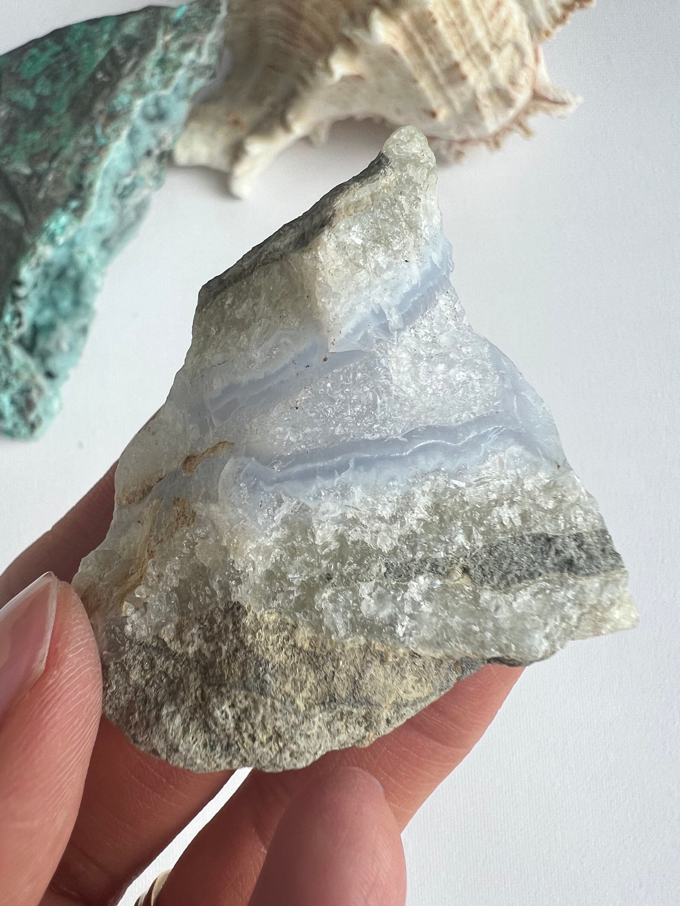 Blue Lace Agate Freeform