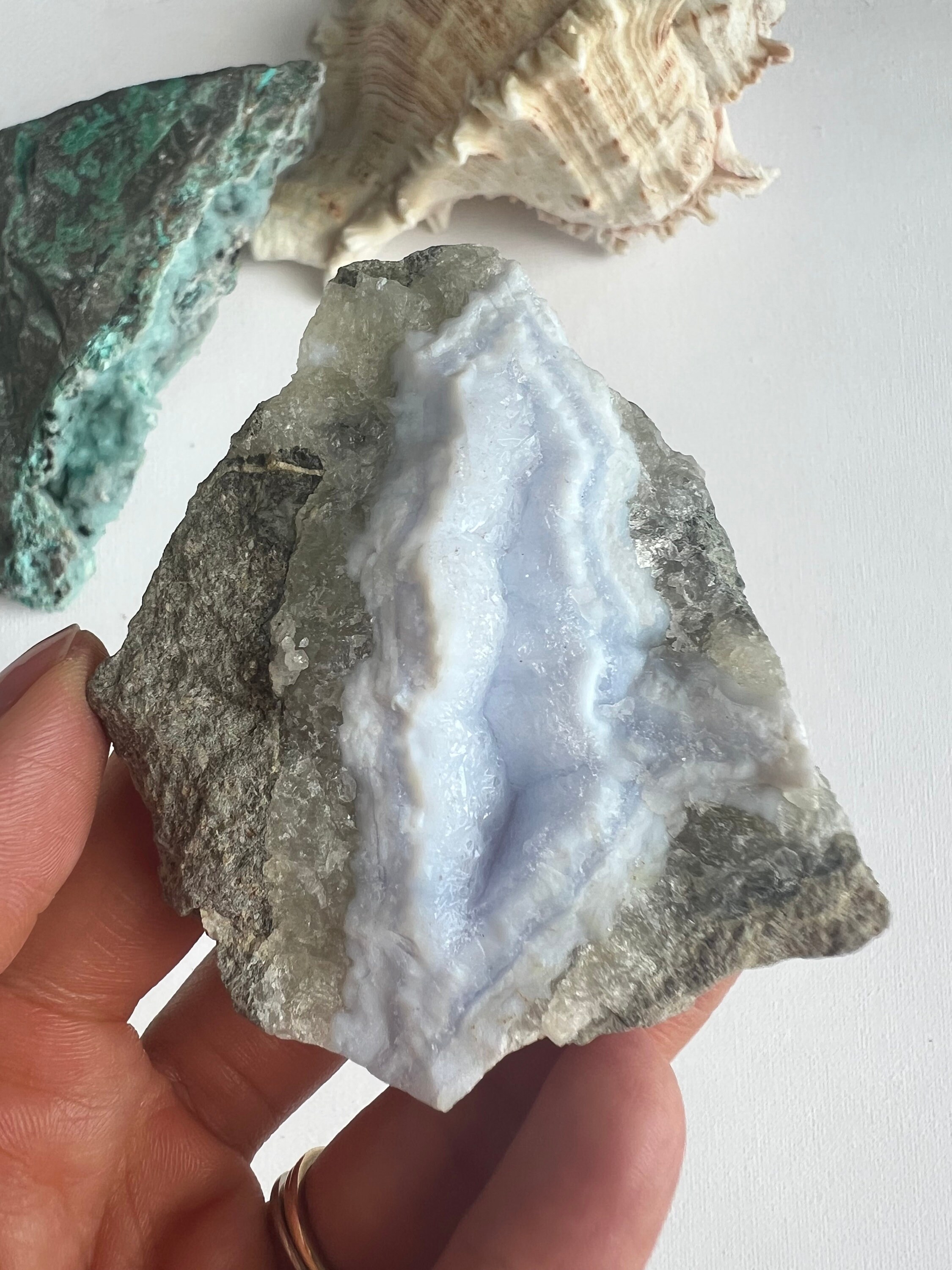 Blue Lace Agate Freeform
