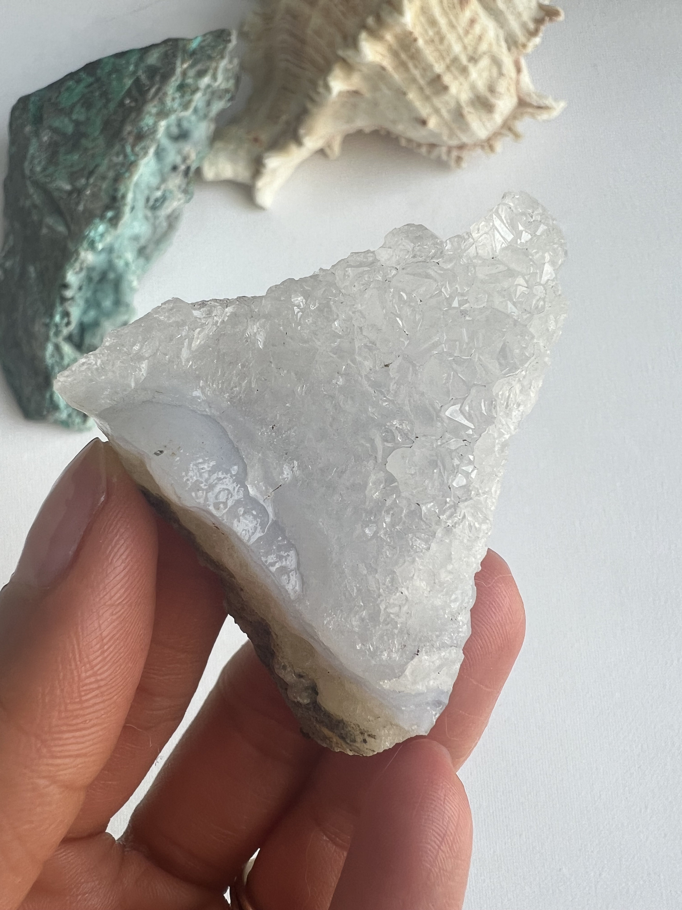 Blue Lace Agate Freeform