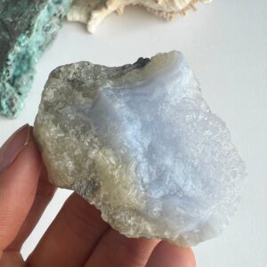 Blue Lace Agate Freeform Crystal