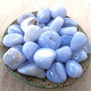 Blue Lace Agate Tumble Stone