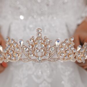 Bridal Tiara Gold Crystal Crown Wedding Tiara Crystal Tiara Gold Wedding Crown Bridal Crown Gold Bridal Tiara Sweet 16 Crown Prom Crown Bridal Tiara Gold Crystal Crown Wedding Tiara Crystal Tiara Gold Wedding Crown Bridal Crown Gold Bridal Tiara Sweet 16 Crown Prom Crown