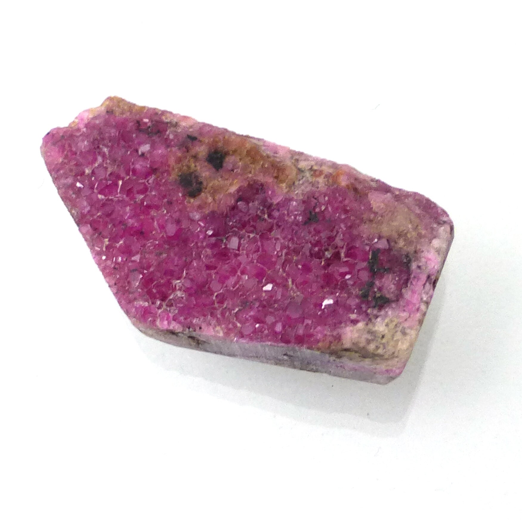 21.075 Carats Pink Druzy Cabochon Cobalt Calcite Cobalto Natural Color Not Dyed Lisajoy Sachs Designer Hand Cut Cobaltoan Carbonate Crystals