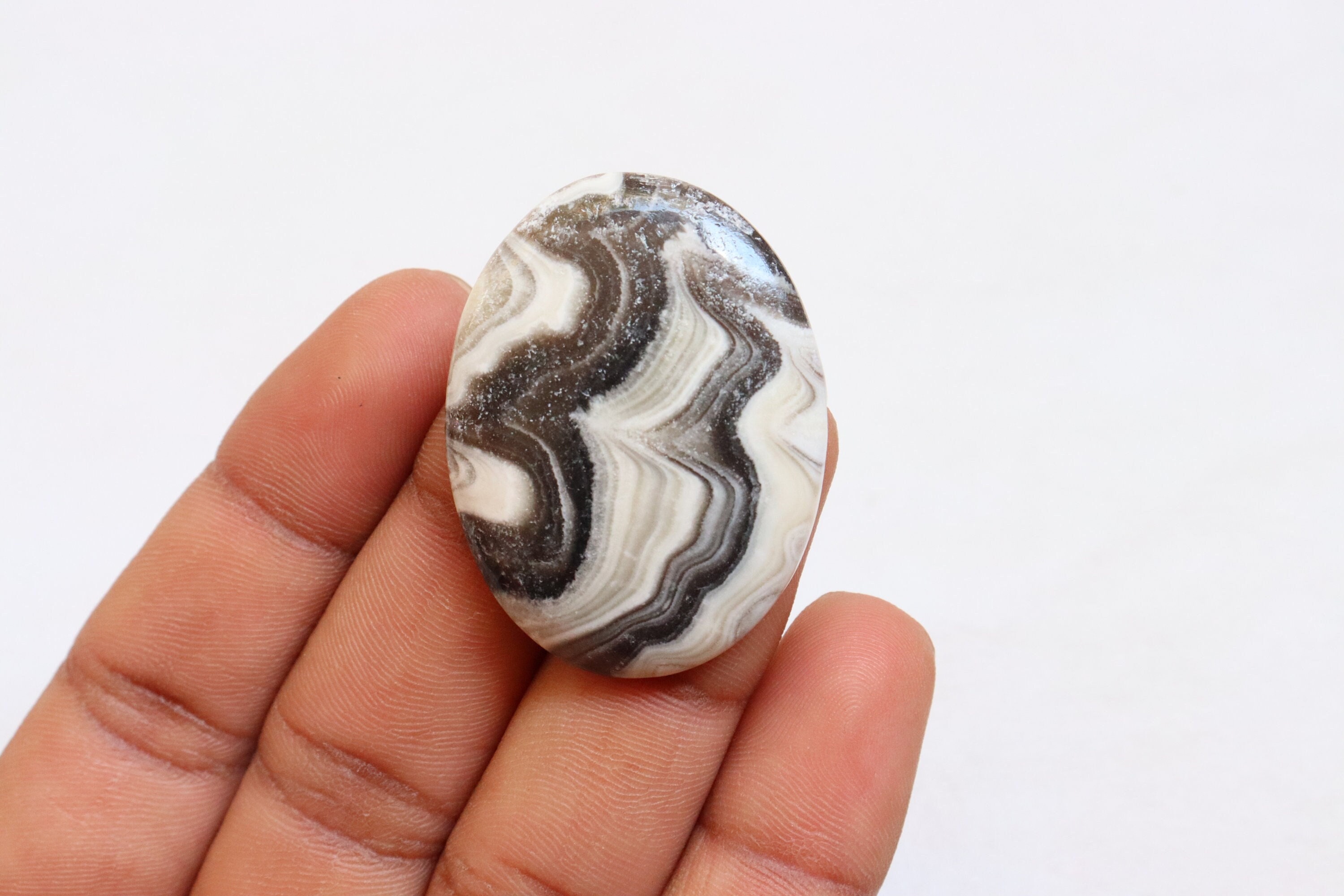 Top Quality!! Mexican Zebra Calcite Cabochon, Natural Zebra Calcite Cabochon, Calcite From Mexico, Zebra Calcite Cabochon For Pendant Making