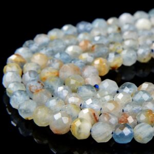Rare Argentina Lemurian Aquatine Calcite Gemstone Grade Aa Micro Faceted Round 3mm 4mm Loose Beads 15 Inch Full Strand (p66) Rare Argentina Lemurian Aquatine Calcite Gemstone Grade Aa Micro Faceted Round 3mm 4mm Loose Beads 15 Inch Full Strand (p66)