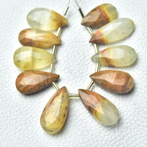 Natural Calcite Pear Briolette 10x19mm To 12x24 Faceted Pear Briolettes Gemstone Beads Jewelry Calcite Beads Necklace Beads 10 Pcs No5924 Natural Calcite Pear Briolette 10x19mm To 12x24 Faceted Pear Briolettes Gemstone Beads Jewelry Calcite Beads Necklace Beads 10 Pcs No5924