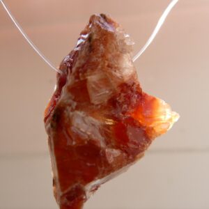 Red g calcite 31mm chunky beads- 2 pcs natural free shape gemstone-craft beads-jewelry making Red g calcite 31mm chunky beads- 2 pcs natural free shape gemstone-craft beads-jewelry making