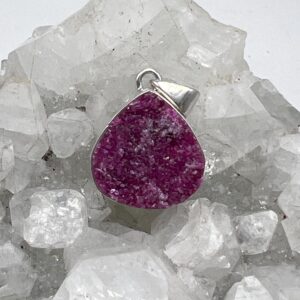 Pink Cobalto Calcite Crystal Pendant