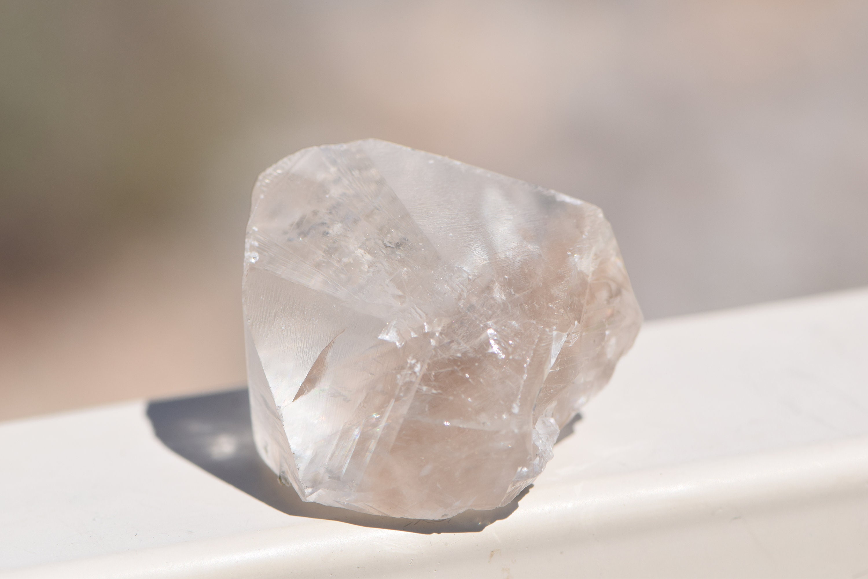Clear Calcite Point