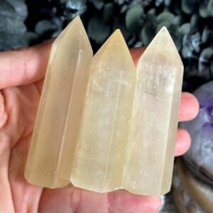 Honey Calcite Tower Honey Calcite Tower