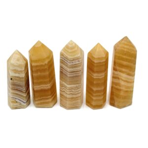 Yellow Calcite Obelisk Tower Stone - Gemstone Tower - Meditation Gemstone - Crystal Gifts - Home Crystal Decor - TW1134 Yellow Calcite Obelisk Tower Stone - Gemstone Tower - Meditation Gemstone - Crystal Gifts - Home Crystal Decor - TW1134