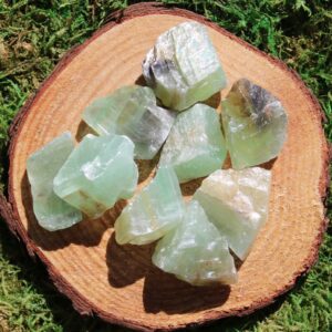 Calcite Green Raw Medium Piece