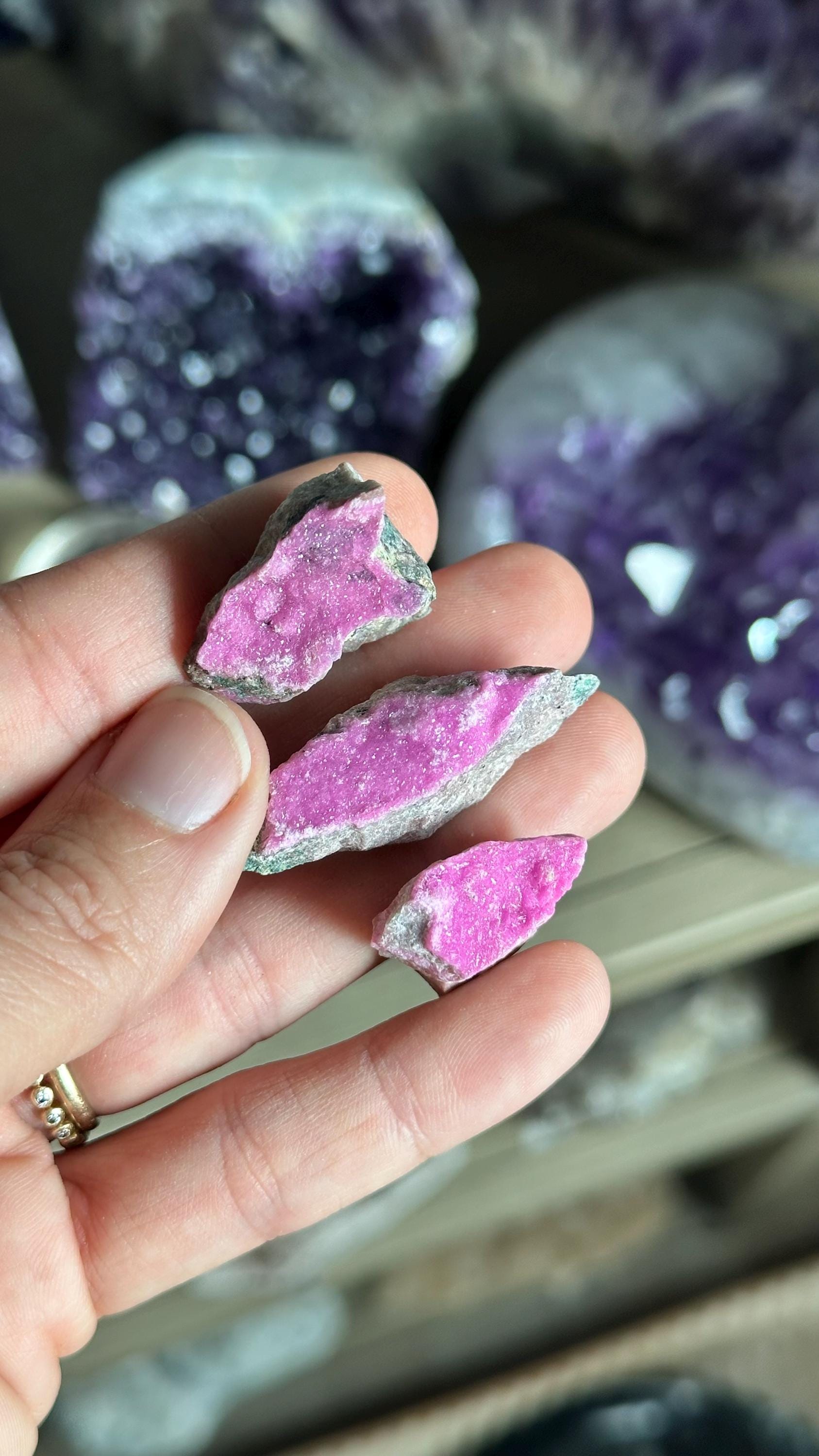 Raw Pink Cobalto Calcite Chunk