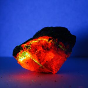 Willemite Calcite UV Sterling Hill Mine Specimen - Fluorescent Mineral