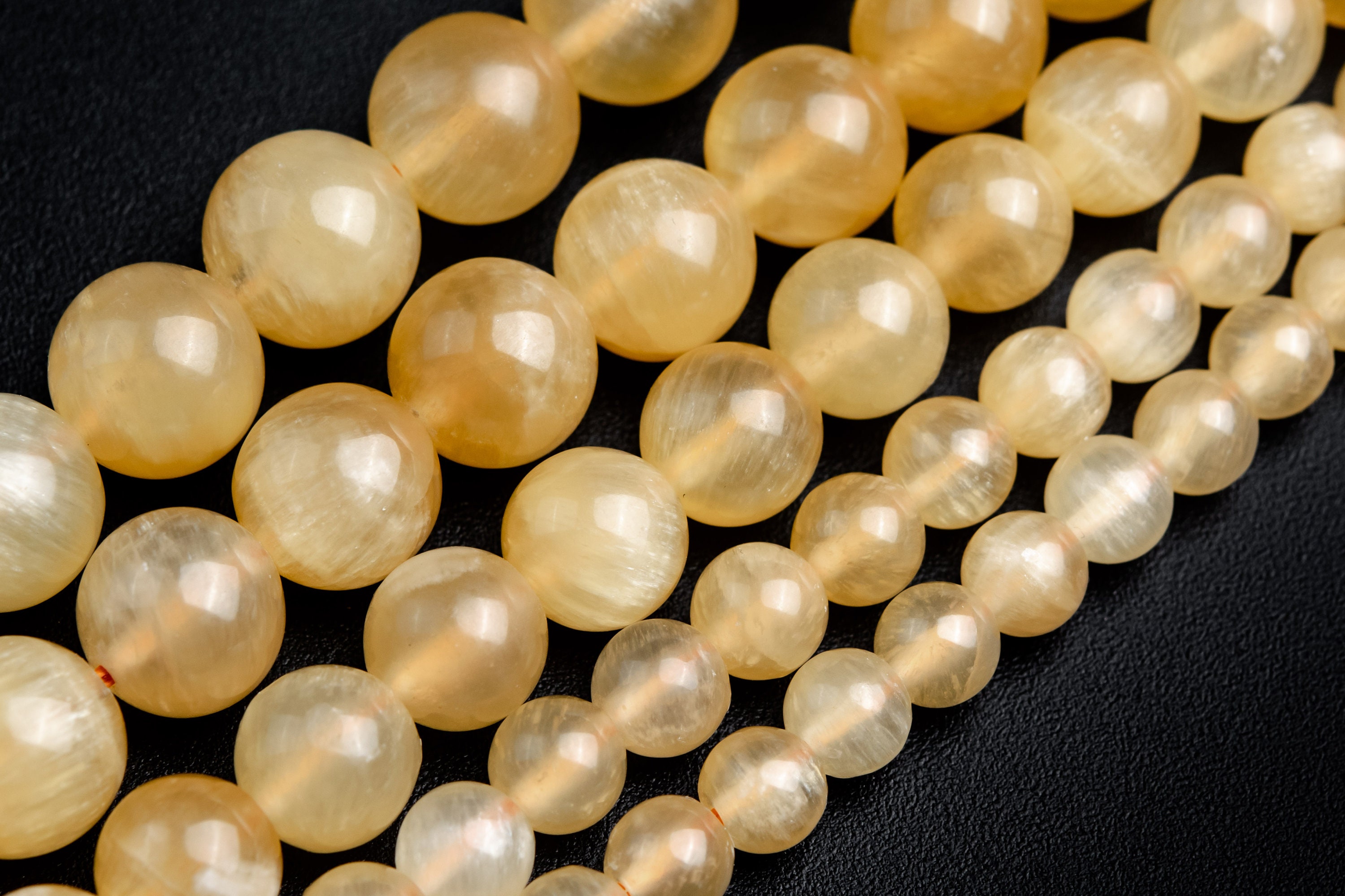 Yellow Calcite Beads Natural Grade Aaa Gemstone Round Loose Beads 6mm 8mm 10mm 12mm Bulk Lot Options