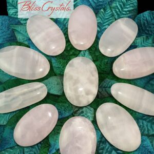 1 Xxl Pink Calcite Palm Stone From Pakistan Heart Chakra #pc21 1 Xxl Pink Calcite Palm Stone From Pakistan Heart Chakra #pc21