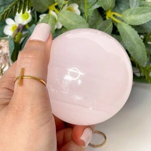 Mangano Calcite Crystal Sphere : A Uv-reactive Pink Crystal For Healing And Harmony Mangano Calcite Crystal Sphere : A Uv-reactive Pink Crystal For Healing And Harmony