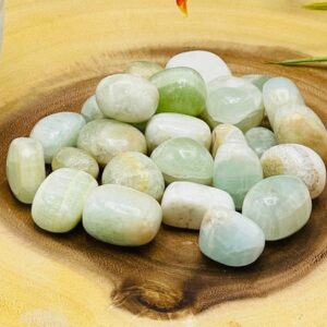 Caribbean Calcite Tumbled Stone, Polished Healing Crystals & Gemstones, Whole Sale Bulk Lot