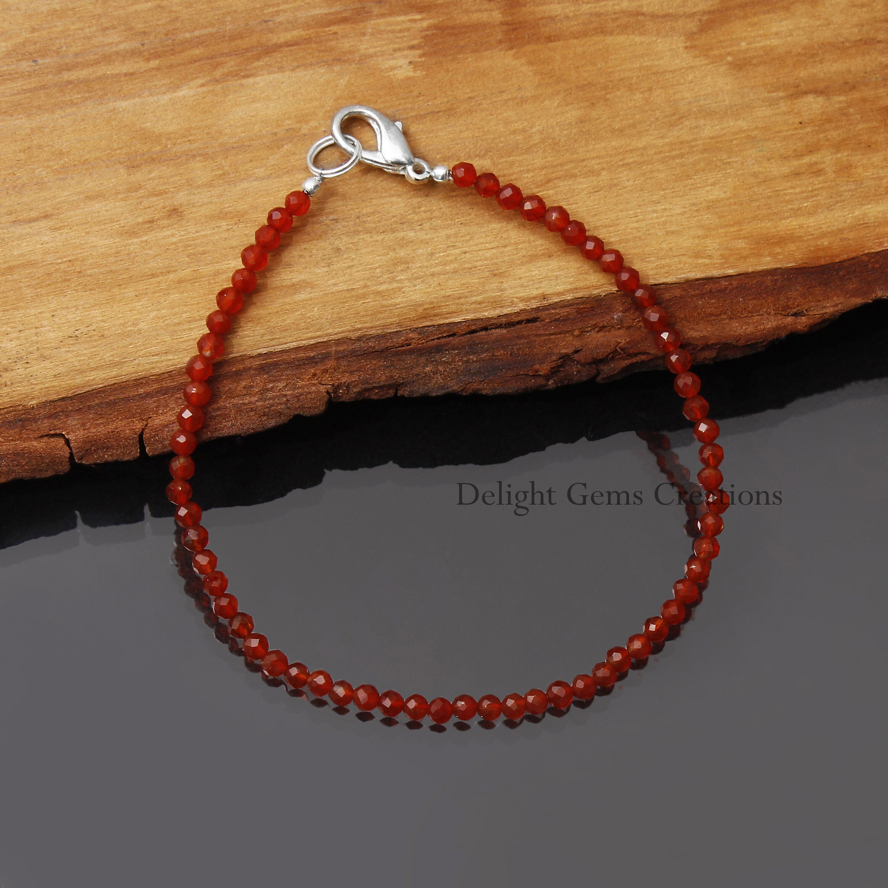 3mm-3.5mm Reddish Carnelian Beaded Bracelet, Carnelian Gemstone Micro Round Bead Bracelet, Girls-women's Bracelet, Carnelian Stone Bracelet 3mm-3.5mm Reddish Carnelian Beaded Bracelet, Carnelian Gemstone Micro Round Bead Bracelet, Girls-women's Bracelet, Carnelian Stone Bracelet