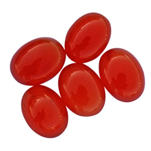 Aaa+ Quality Natural Carnelian Oval Shape Cabochon Flat Back Calibrated Wholesale Gemstone For Jewelry Making All Sizes Available