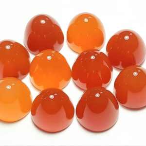 Natural Carnelian Fancy Bullet Cabochon Gemstone:carnelian Bullet Sizes 5.50x6,7x8,10x11 Mm,jewelry Design,spritiual Decorative Art Gift Use