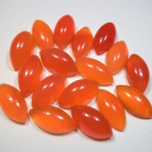 Natural Carnelian Marquise Cabochon: Handmade Gemstone For Ring,earrings,pendent,bracelets,jewelry,carving,craft,love,wedding,inlays,energy