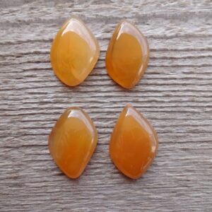 Orange Carnelian Chalcedony Cabochon