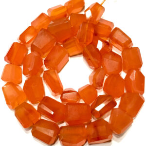 Top Quality~~orange Carnelian Faceted Nuggets Beads Carnelian Gemstone Beads Nuggets Natural Carnelian Laser Cut Nuggets Carnelian Nuggets